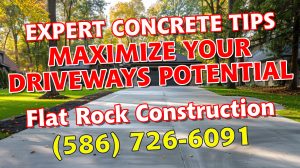 Concrete Driveway Care Tips